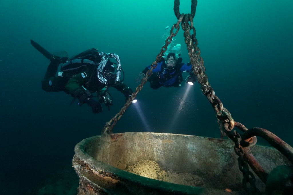 Tauchen Taucher Kreidesee Hemmoor