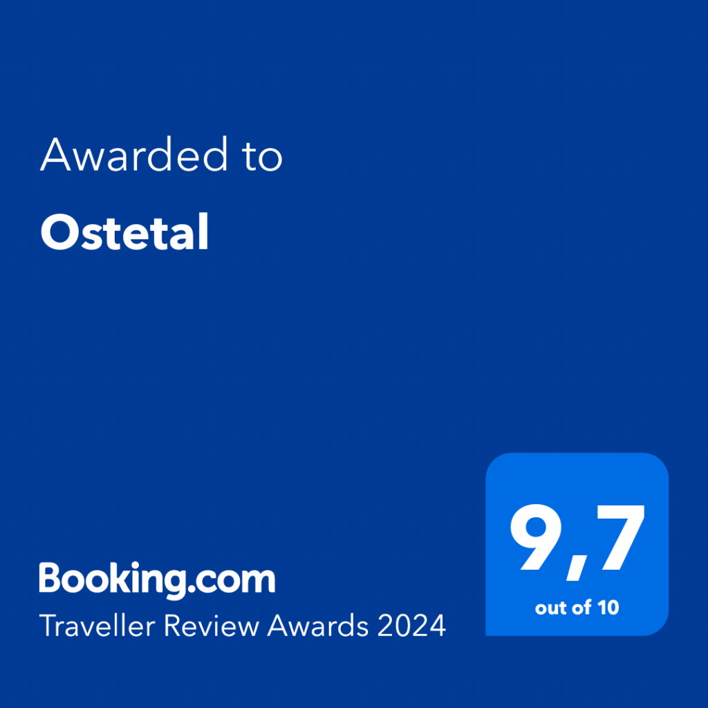 Booking.com Award, Berwertung 9,7 für Ferienwohnung Ostetal Hemmoor